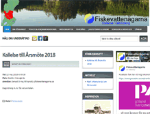 Tablet Screenshot of fiskevattenagarna.se